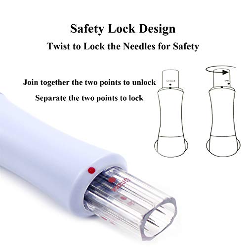 Needle Felting, Felting Needle Tool With 7 Needles, Needle Felting Stitch Punch Tool - Wool Felt Needle Tools - Felting Starter Kit For Diy Patchwork & Craft - Make Beautiful Felt Animals & Patterns #TOP5