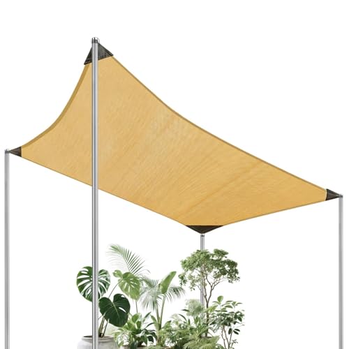 Toldo de sombra rectangular para patio terraza jardín y pérgola exterior 2