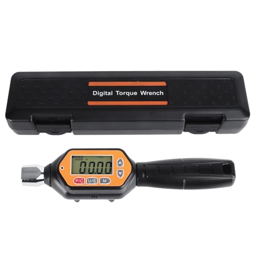 XZXCVN Digital Torsion Wrench 1/4 Drive, Adjustable 10N.m with LED Buzzer Notification -, Three Measurement Modes, Industrial Maintenance Tool