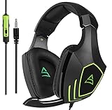 Gaming Headset for Xbox one PS4 Pro Stereo Headset Over-Ear Gaming Headphones with Microphone for Xbox one PC PS4 iPad Mobile Tablet Mac(Black)