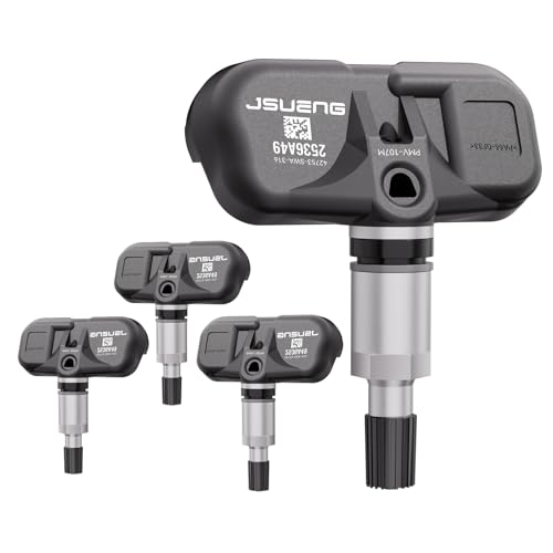 RENECTIV TPMS Sensors,315Mhz Compatible for Toyota Lexus Scion,Tire Pressure Monitoring Sensors for Rav4 Camry 4Runner Tacoma Corolla Prius Yaris Replacement 42607-33021 42607-33011 PMV-107J Set of 4