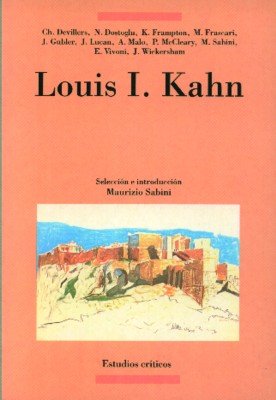 Portada de Louis I. Kahn
