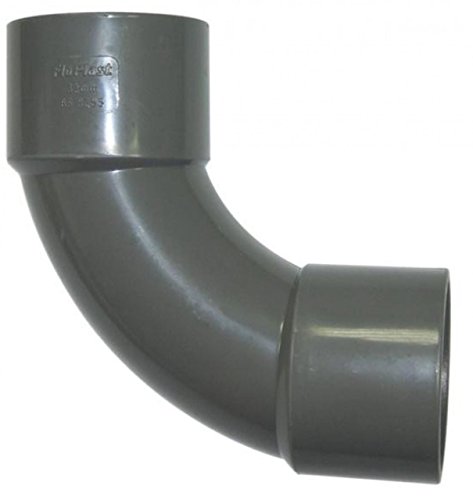 FLOPLAST Solvent Grey 92.5 Degree 40mm (43mm) Waste Bend