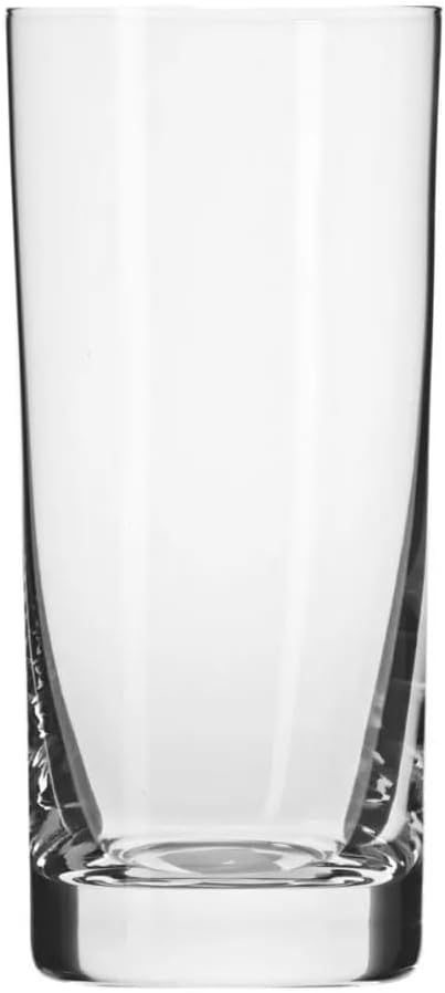 Krosno Tumblers 390ml - Pack of 6 - Blended Collection - Lead Free Crystal - Glasses for Water, Juices and Cocktails