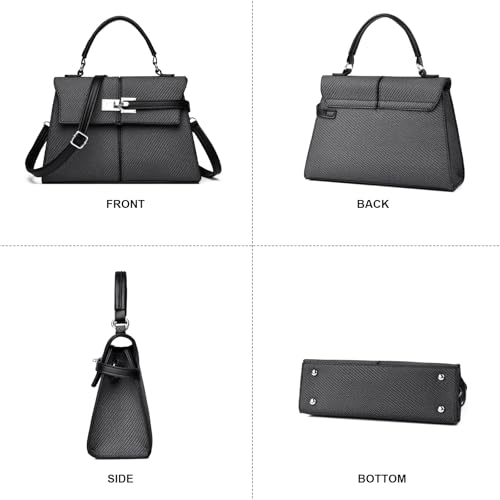 Eslcorri Crossbody Bags for Women Trendy, Leather Ladies Top Handle Satchel Travel Purses Clutch Medium Shoulder Handbags 6
