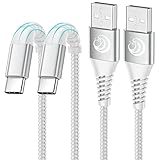 USB C Charger Cable [2Pack/1M] Type C Charger Cable Fast Charging Lead Yosou Phone USB C Charge Cable for Samsung Galaxy S21 S20 fe S22 A12 A13 A33 A53 S10 S9 S8,PS5,Mackbook,iPad Pro/Air 4,OPPO,Pixel - Image 1