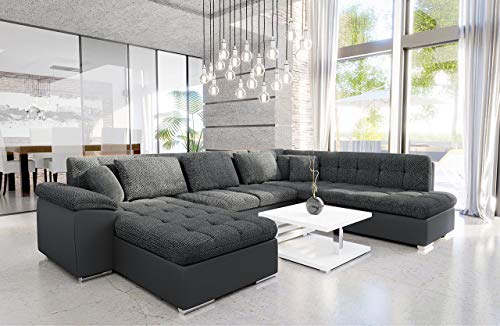 Eckcouch Ecksofa Niko Bis! Design Sofa Couch! mit Schlaffunktion und Bettkasten! U-Sofa Große Farbauswahl… – Bild 4
