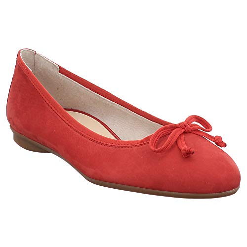 Paul Green | Soft Ballerina - rot | red, Farbe:rot, Größe:38.5