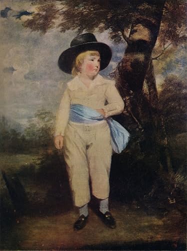 Cuadro lienzos fotos Il visconte Althorp de Joshua Reynolds, acabado artístico de 60x90cm
