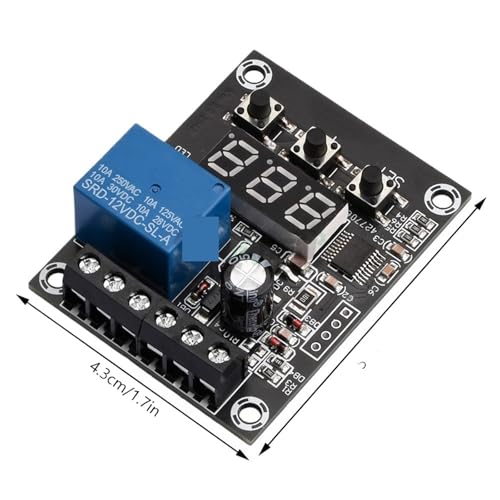 Module de détection de courant DC 12V pour relais protection moteur - 2