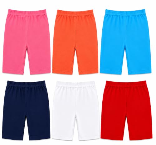 Image of MERIDA Cotton Cycling Shorts for Girl's (Pack of 6)
