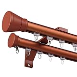 Facile à nettoyer : la tringle à rideaux robuste dispose d'une surface lisse conçue pour un nettoyage sans effort, éliminant efficacement la poussière et les taches d'huile avec un entretien régulier. Cela garantit une performance optimale et une esthétique élégante, ce qui en fait un choix idéal pour toute solution de traitement de fenêtre. Parfait pour un usage résidentiel et commercial, il complète facilement différents styles de décoration.