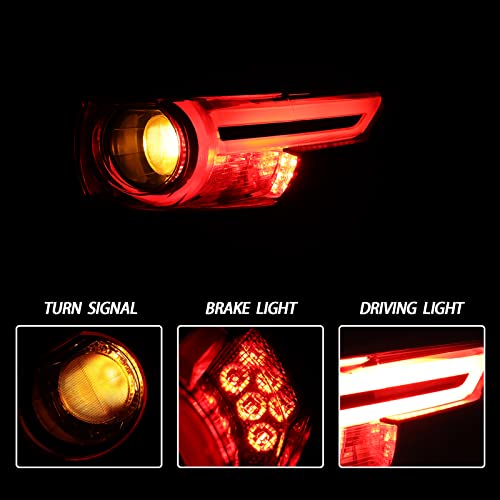 Hwlmps Tail Lights Assembly Compatible With 2017 2018 2019 2020 2021 Mazda Cx-5 Grand Touring/Signature,Replacement Tail Lamp Right Passenger Outer Side,Plug And Play #TOP1