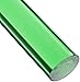 Acrylic Round Rod, Translucent Green, 1/2" Diameter, 1' Length