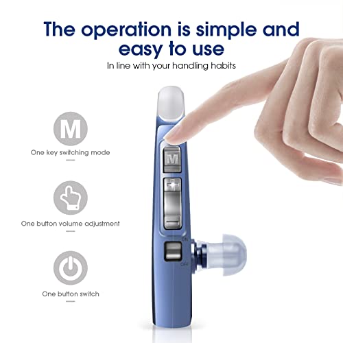 Britzgo Hearing Aids For Seniors With Noise Cancelling,Rechargeable Sound Amplifier,Magnetic Charging Base,1.5H Fast Charge（Fd24728733） #TOP2