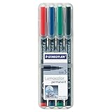 Staedtler Permanent Markers (STD313WP4A6), Pack of 4 pens