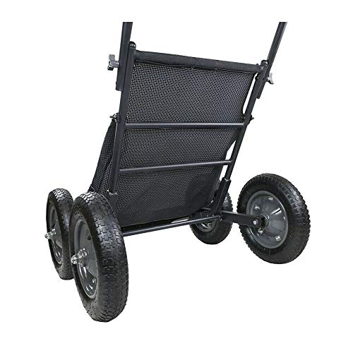 Heavy Loads Crawler Cart 500 Lb. Capacity Foldable Multi-Use Deer Recovery Cart, Black, Compact Storage, And Transport Utility Accessories #TOP1