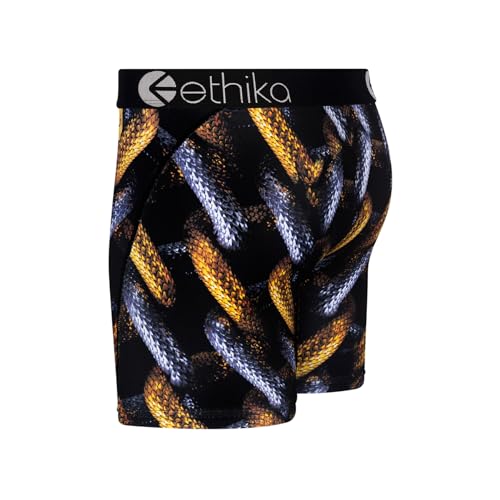 Ethika Cueca boxer masculina MID | Venom dourado, Veneno dourado, P