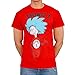 Dr. Seuss Thing 1 Adult Red T-shirt (Adult Large)