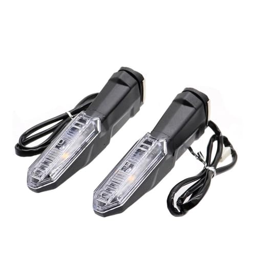�o�C�N �E�C���J�[ Compatible With Kawasaki Ninja ZX-25R ZX-10RR Motorcycle Turn Signal Indicator Lights Blinkers(�N���A)