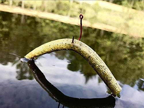 Yum Lures YDG570 Dinger Fishing Bait, Watermelon/Gold Flake, 5" - 1