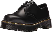 Dr. Martens Unisex 1461 Bex 3-Eye Shoe, Black Smooth Leather, UK 7/US M8W9