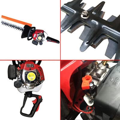 Cortasetos de gasolina de 2 tiempos, 1,25 CV, 900 W, cortasetos, cortasetos, tijeras de podar, herramientas eléctricas de jardín