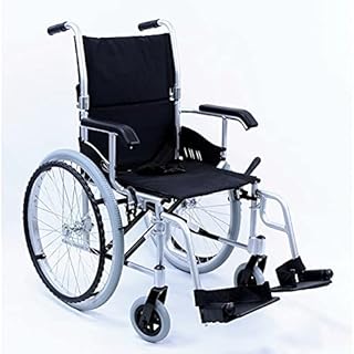 18 in. 24 lbs Seat Ultra Lightweight Wheelchair with Swing Away Footrest, Silver