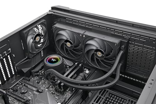 Thermaltake CL W419 PL00BL A système de refroidissement d'ordinateur Refroidisseur de liquide tout en un 14 cm 1 pièce Neuf - vue 9