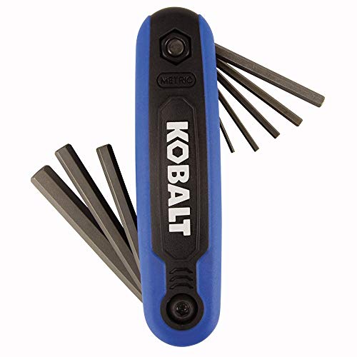 Kobalt 759894 8-Key Folding Hex Key Set, Metric #TOP1