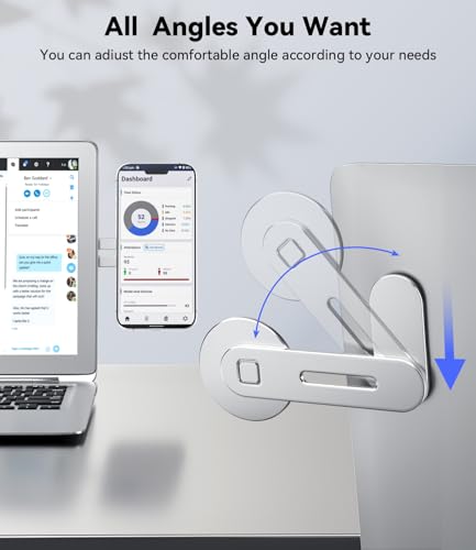 CloudValley Magnetic Laptop Phone Holder for iPhone - Image 5