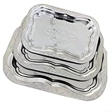 Construction : fabriqués à partir de plastique polystyrène robuste, ces plateaux sont conçus pour une utilisation répétée tout en conservant leur aspect élégant après le lavage avec de l'eau et du savon.