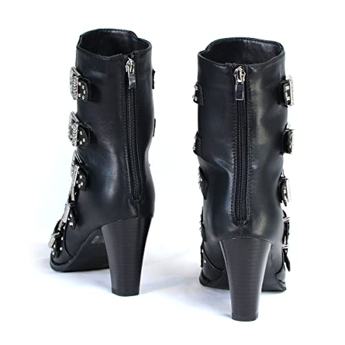 Milwaukee Performance MBL9428-BLACK-9 Women's Buckle up Boot Black, 9 by Milwaukee Performance - Image 6