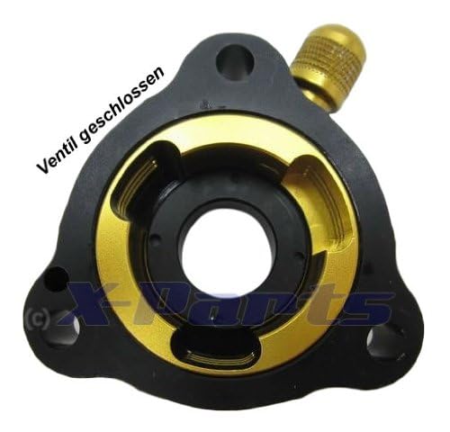 Power-Pop Blow-Off valvola regolabile volume nero per Evo 1.4 MultiAir 135PS