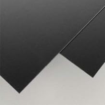 Evergreen 9117 Polystyrene Sheets 200 x 530 x 2 mm Set of 2 Black