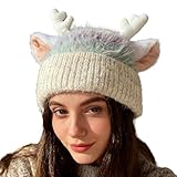 Polyvalence en Toutes Circonstances: Élaboré pour enrichir votre garde-robe saisonnière, ce bonnet cerf offre un style polyvalent qui correspond parfaitement aux tenues d'hiver et convient aux tenues décontractées quotidiennes comme aux looks de rue festifs. Il vous maintient au chaud et à la mode dans divers cadres, des balades urbaines aux célébrations hivernales, tout en apportant confort et élégance à chaque port. Sa conception adaptable en fait un accessoire indispensable pour affronter le