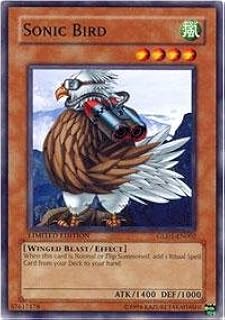 Yu-Gi-Oh! - Sonic Bird (GLD1-EN002) - Gold Series 1 - Limited Edition - Common