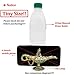 Aladdin Magic Genie Lamps - Classic Vintage Legend Magic Genie Light Costume Lamp for Home Wedding Table Decoration, Tiny Size, Gold&Blue