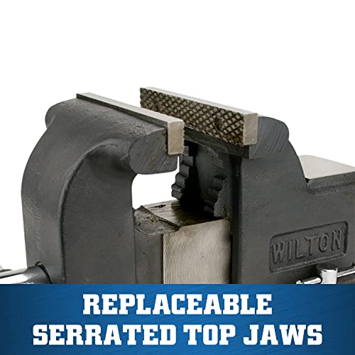Wilton Ws4 Shop Bench Vise, 4" Jaw Width, 4" Max Jaw Opening (63300) #TOP2