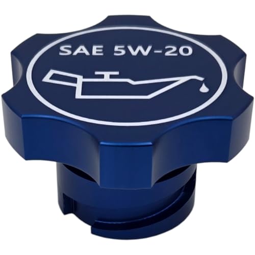 kweiny Engine Oil Filler Cap Aluminum Compatible with Ford Lincoln Mercury 1995-2020 Some Models