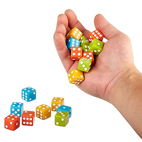 Tossing Tens - 50+ Fast, Frenzied Dice Games And 40 Colorful Dice - Included Deck Of Unique Dice-Chucking Activities For Game Night, 1-4 Players, Quick Play Time, Math Games, Counting (Tossing Tens) #TOP3