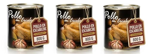Pollo en Escabeche Polgri 800 grs. x 3 unds.