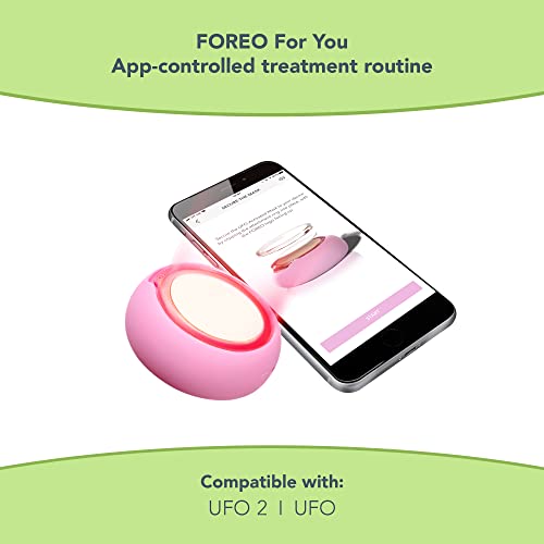 Foreo Green Tea Ufo Activated Facial Mask For Blemish-Prone Oily Skin, 6 Pack, Purifying, Antioxidant, Moisturizing, Green Tea & Ulmus Extract, Cruelty-Free, Clean Formula, Compatible With Ufo 2 & Ufo #TOP3