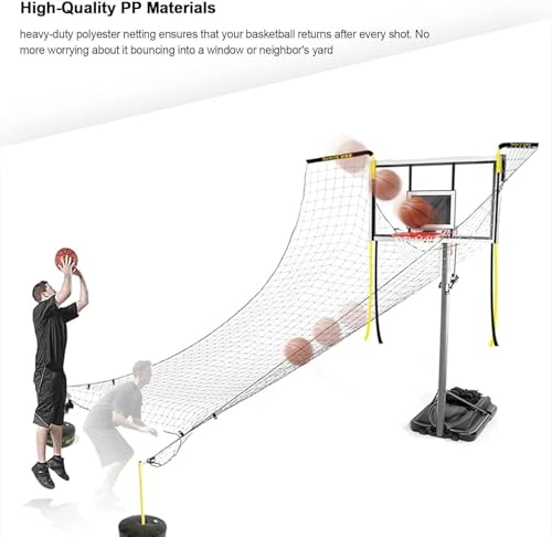 Sistema Di Ritorno FORZA Per Canestro Basket - Angolo 180°, Regolabile, Impermeabile, Nero - Foto 10