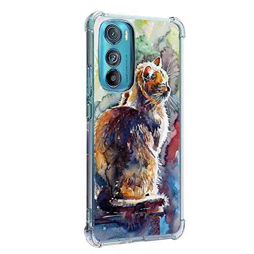 Coque Motorola Edge 2022 chat mignon antichoc design