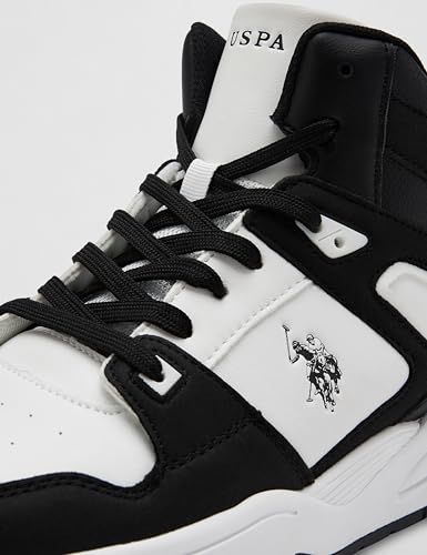 Image of USPA U.S. Polo Assn Men|Bruce|Black Stylish Casual Sneaker Shoes for Man