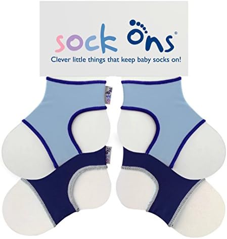 Sock Ons Clever Little Things That Keep Baby 6-12 Months - TWIN PACKS (2 pack)