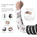 Meaudiwes Fashion Sun Protection Arm Sleeves Unisex Tattoo Cover Up Compression Cooling SleeveLove Cute Koala Bear