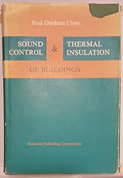 Hardcover Sound Control and Thermal Insulation of Buildings Book