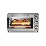 Hamilton Beach 31401, Horno Tostador De 4 Rebanadas Acero Inoxidable Hombres, Plateado, 12 Litros